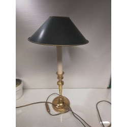 LAMPE A POSER METAL DORÉ...