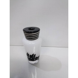 SOLIFLORE VERRE NOIR ET BLANC