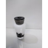 SOLIFLORE VERRE NOIR ET BLANC