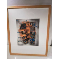 TABLEAU SIGNÉ R.RAFFAELLI 