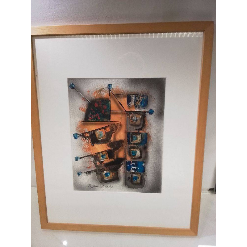 TABLEAU SIGNÉ R.RAFFAELLI 