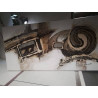 TOILE ABSTRAITE TONS BRUNS