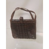 SAC A MAIN CROCO VINTAGE