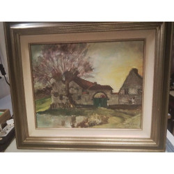 HUILE SUR TOILE J.M. NEYENS