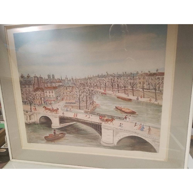 EPREUVE D’ARTISTE CLAUDE TABET