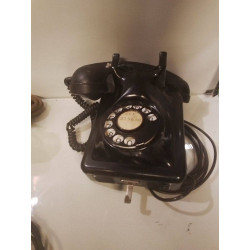 TÉLÉPHONE ANCIEN MÉTAL 