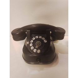 TÉLÉPHONE VINTAGE NOIR 