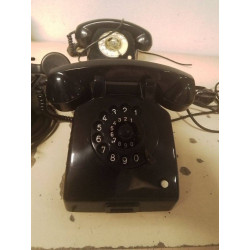 TÉLÉPHONE VINTAGE NOIR 