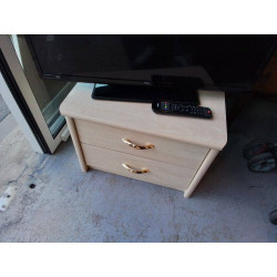 CHEVET MODERNE 2 TIROIRS 