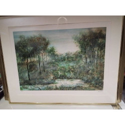 LITHOGRAPHIE 78/250 FORET...