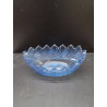 CORBEILLE VERRE BLEU