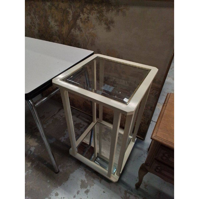 SELLETTE METAL ET VERRE 