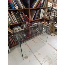 CONSOLE DESIGN EN VERRE 