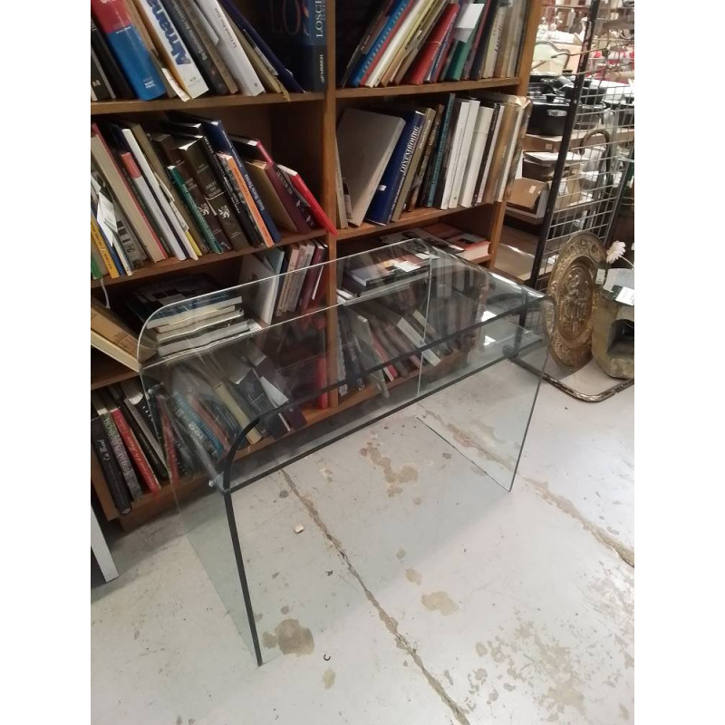 CONSOLE DESIGN EN VERRE 