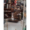 ÉTAGÈRE MURALE METAL ET BOIS