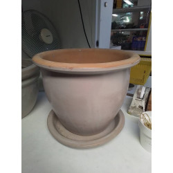 CACHE POT TERRE CUITE AVEC...