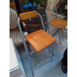 TABOURET BOISNET METAL 