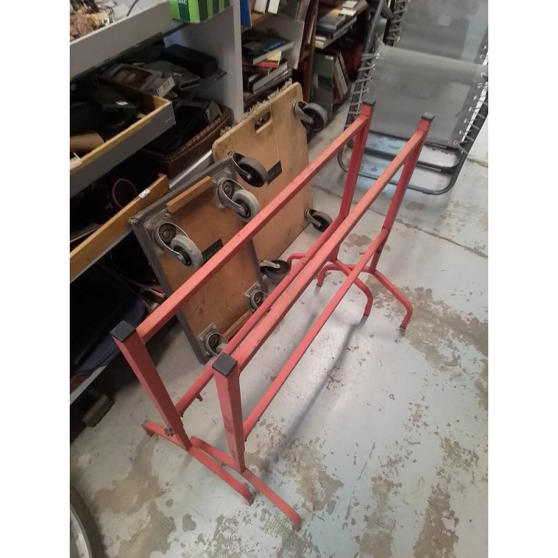 TRÉTEAUX METAL 