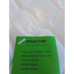 MATELAS FLAIR  90X200