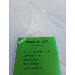 MATELAS SPRING25  90X200
