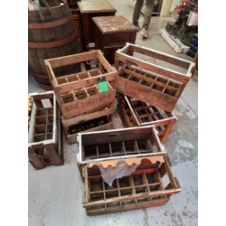 CAISSE BOUTEILLES BOIS 