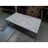 TABLE BASSE EFFET MARBRE 