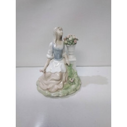 STATUETTE PORCELAINE TENGRA