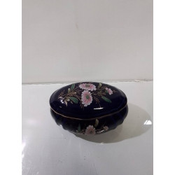 BONBONNIÈRE PORCELAINE BLEUE