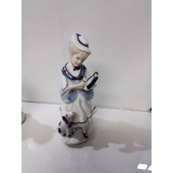 STATUETTE PORCELAINE DIVERS
