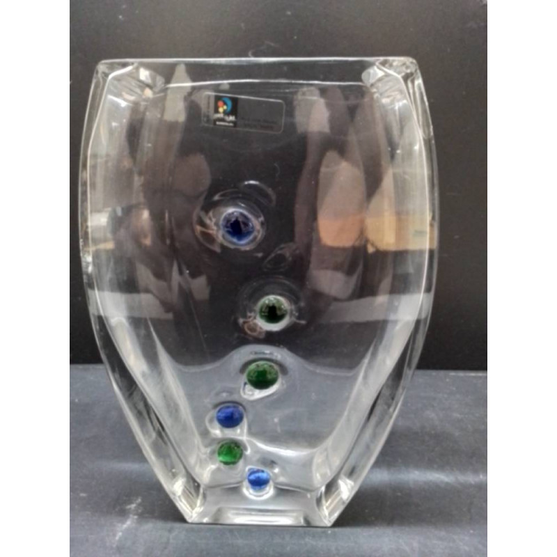 VASE NACHTMANN AVEC INCLUSIONS 