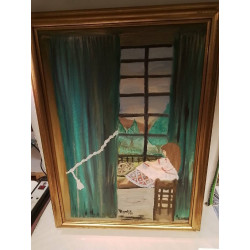 HUILE SUR TOILE PANERATI D.