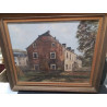 HUILE SUR TOILE MAISON