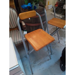 TABOURET BOISNET METAL 