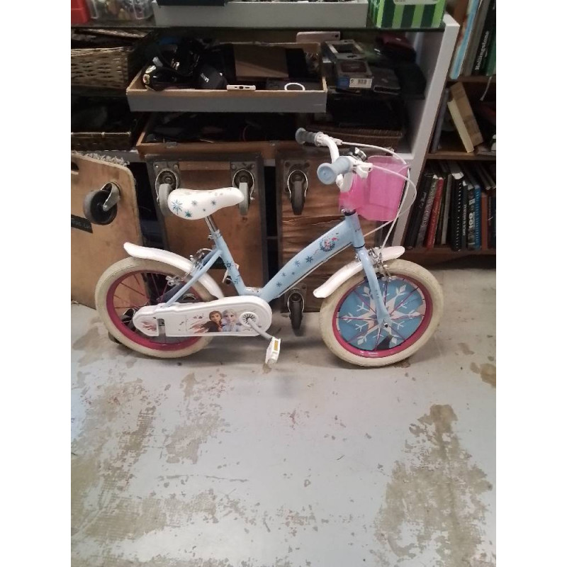 VELO ENFANT LA REINE DES NEIGES
