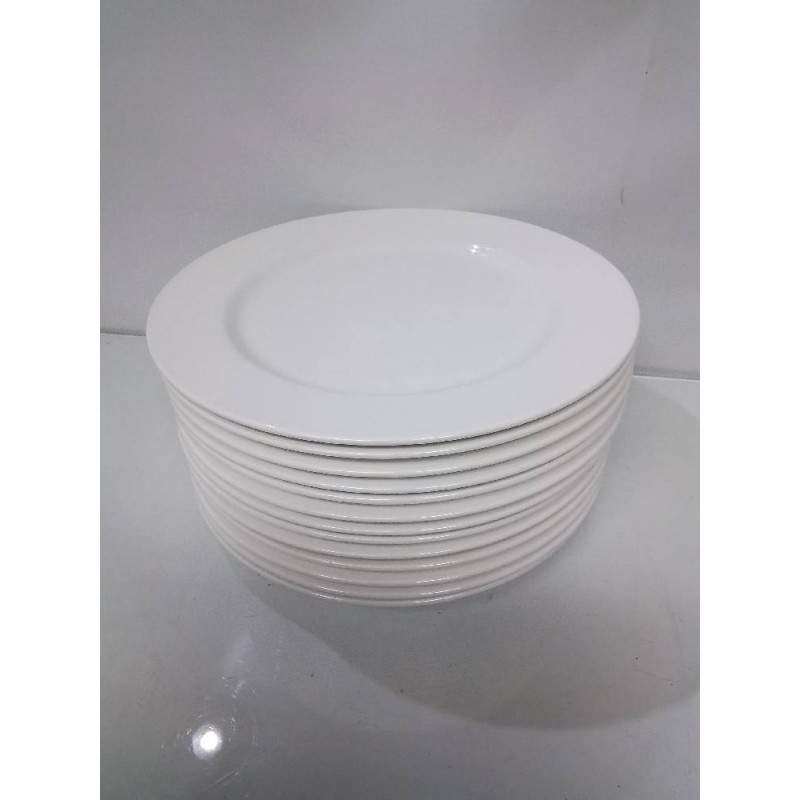 LOT D’ASSIETTES BLANCHES VILLEROY ET BOCH 