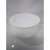 LOT D’ASSIETTES BLANCHES VILLEROY ET BOCH 
