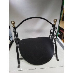 PANIER A BÛCHES METAL 