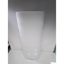 VASE BLANC MODERNE GRAND...
