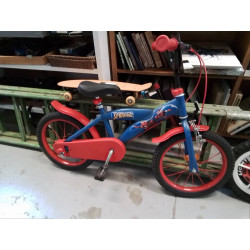 VELO ENFANT SPIDERMAN 
