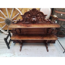 ÉTAGÈRE BOIS SCULPTÉ 