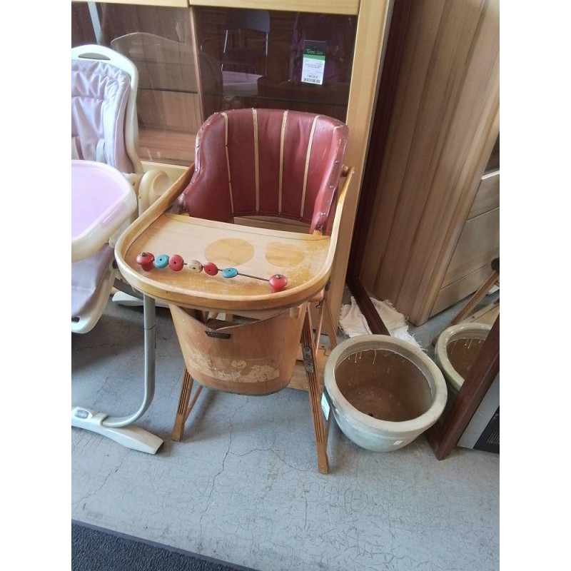CHAISE BEBE BOIS ANCIENNE PERICLES