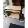 BUREAU DESSERTE TABLETTE COULISSANTE 