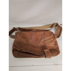 SAC CUIR BRUN AUNTS & UNCLES 