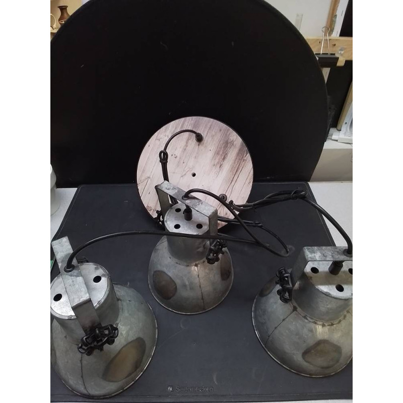 LUSTRE MODERNE STYLE INDUSTRIEL 