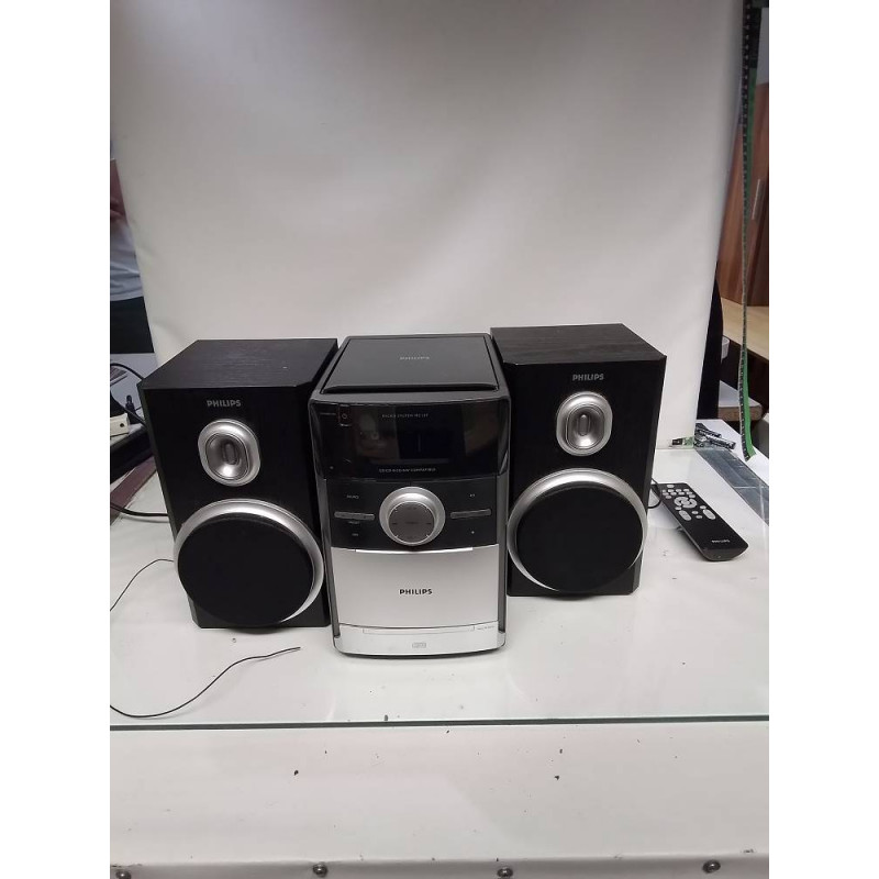 MINI CHAINE PHILIPS + TÉLÉCOMMANDE 