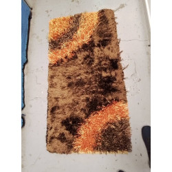 TAPIS BRUN ORANGE STYLE...