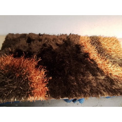 TAPIS BRUN ORANGE STYLE...