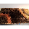 TAPIS BRUN ORANGE STYLE SHAGGY 60X120
