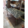 TABLE BASSE PLATEAU MARBRE 