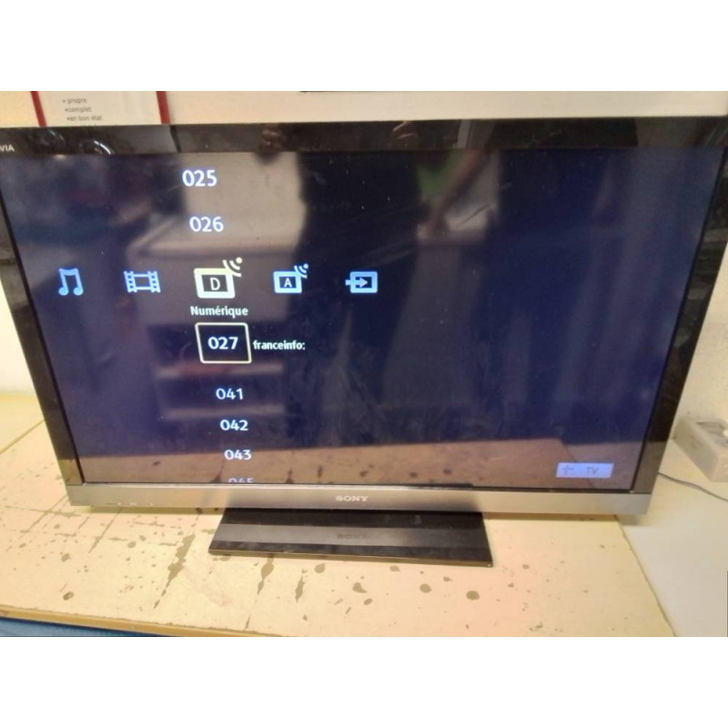 TÉLÉVISEUR SONY BRAVIA 40’’ + TÉLÉCOMMANDE 